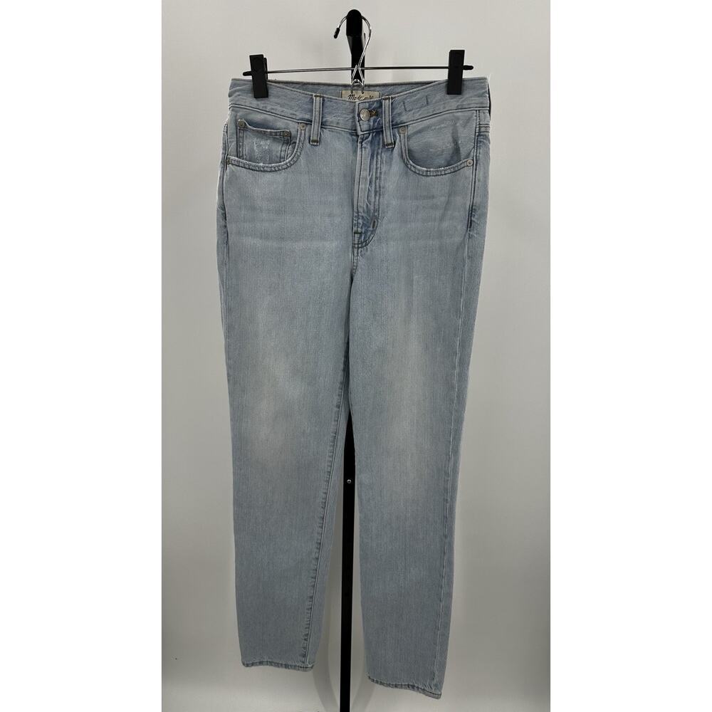 Madewell Perfect Vintage Jean 27T Light Wash High Rise Stretch Denim Women’s - Picture 1 of 8